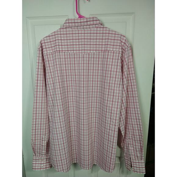 Barbour Summer Tattersall Woman 14 Pink Checked Long Sleeve Collared Button... - Picture 10 of 10